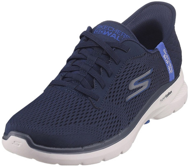 SKECHERS 男款Go Walk 6免綁帶運動鞋 SP0MWCEX221