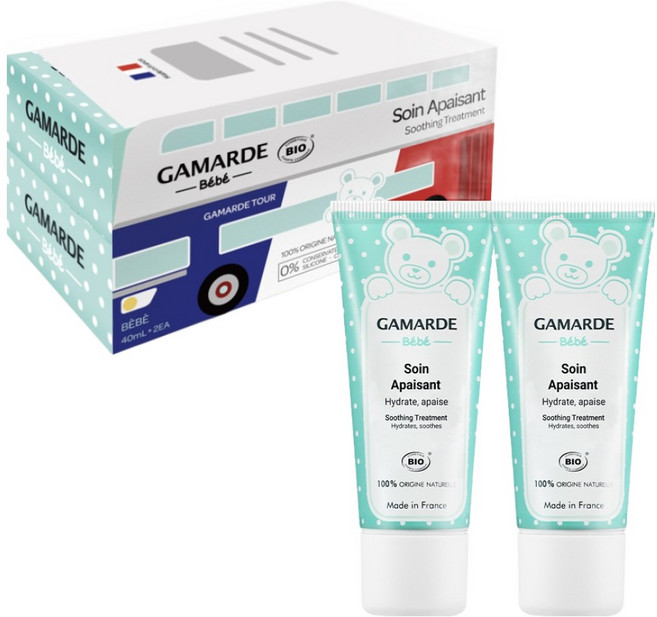 GAMARDE 珂瑪德 嬰兒舒緩修護霜雙入組, 1個, 80ml