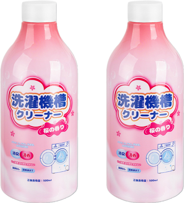 CEETOON 洗衣機清洗液, 500ml, 2瓶