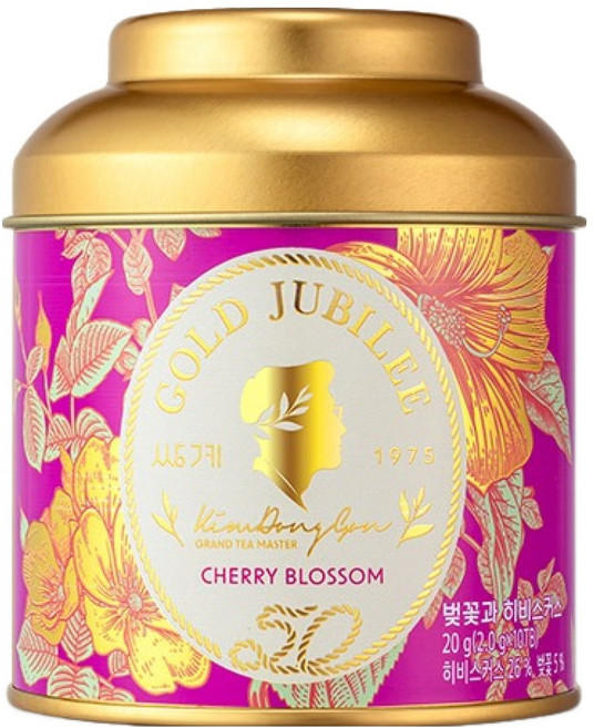 SSANGGYE 黃金禧年 櫻花與木槿花, 10入, 1個, 2g