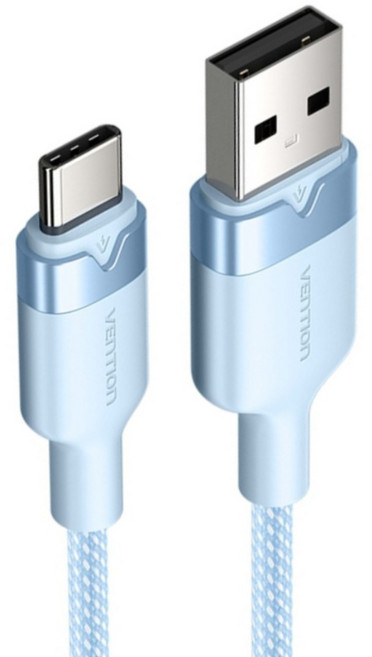 VEnTIOn 威迅 CTN USB-A-USB-C 充電線, 藍色, 2m, 1條