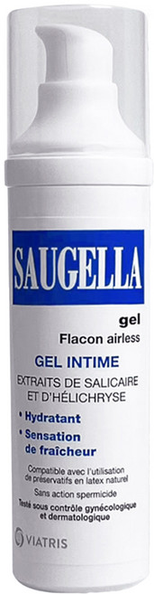SAUGELLA 賽吉兒 高效修護保濕凝膠 日用型 50ml 私密肌膚保濕 舒緩乾燥, 1瓶