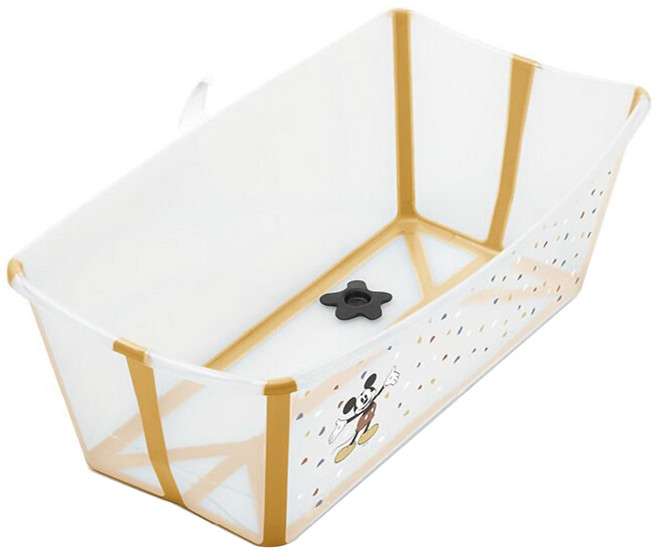 STOKKE Flexi Bath 摺疊式浴盆 39L, 米奇狂歡, 1個