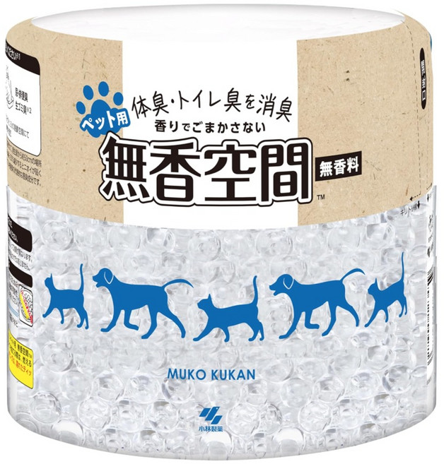 KOBAYASHI 小林製藥 無香空間除臭晶球 寵物專用, 470g, 1罐