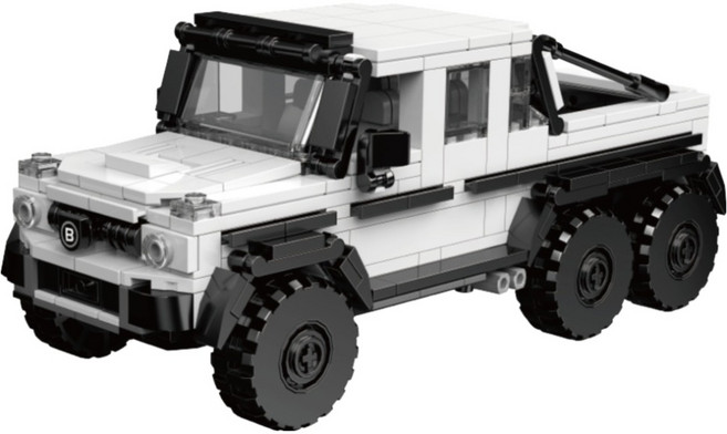 Prand 積木玩具汽車 G63 越野 PB8811, 1個, 混合色