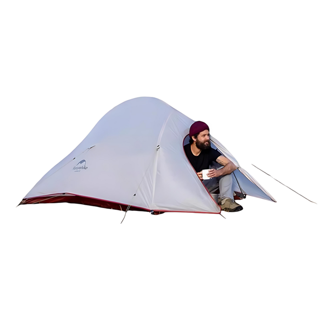 Naturehike 挪客 雲尚系列帳篷Pro CNK2350WS020 210 x 90 x 105cm 1.23kg, 淺灰紅, 1人