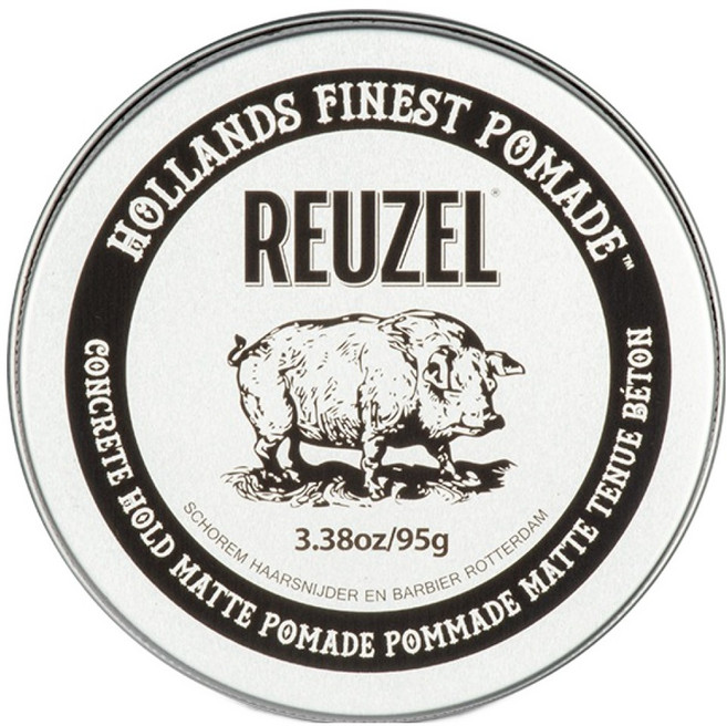 REUZEL 星耀豬超強水性無光澤髮蠟, 95g, 1件