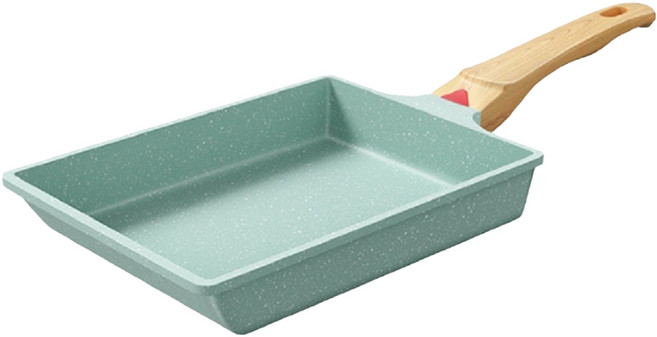 HONDONI 日式麥飯石不沾玉子燒鍋/不沾鍋 V2 牛油果綠, 18.5cm, 1個