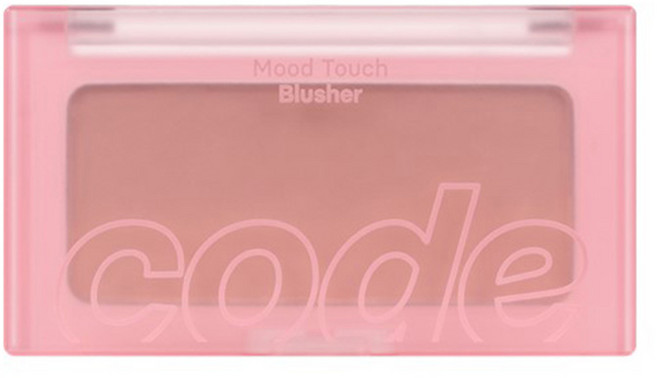 code glokolor 台灣公司貨 怦然心動絲柔腮紅 3.5g, 04 告白玫瑰, 1個