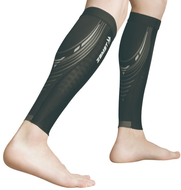 ZaMST 贊斯特 Pressione Calf 機能加壓恆溫小腿套, 黑色, 1雙
