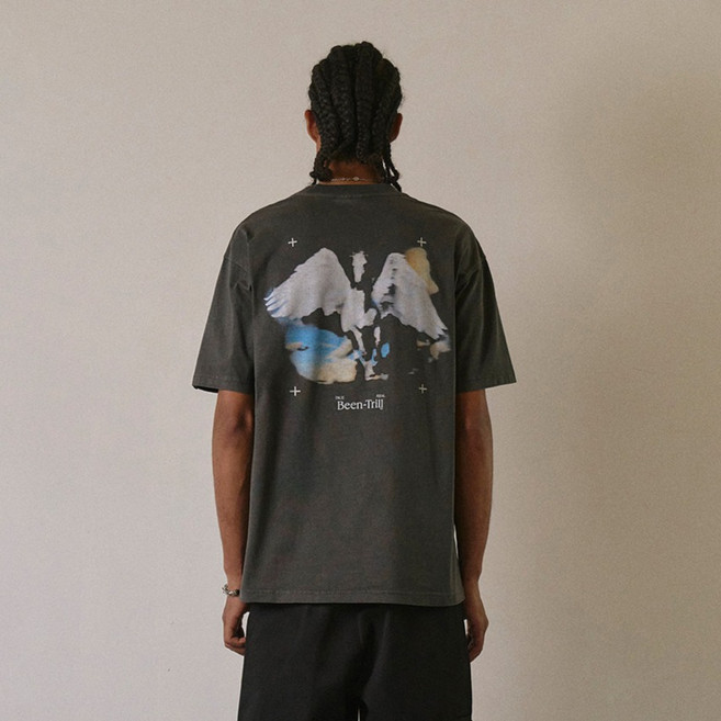 Beentrill PEGASUS 顏料染色T恤 BA252TS050