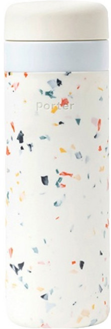 W&P 保溫保冷隨行杯, 600ml, 1個, 水磨石奶油色