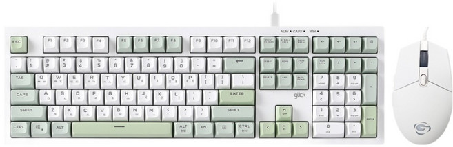 g-clicker OfficePro Silence M 250 108 鍵盤滑鼠組, Greenwich, OPS50, 一般型