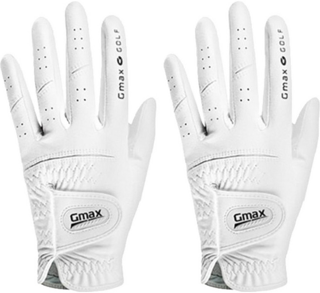 Gmax KPGA AIR 男款高爾夫手套 左手用22號, 白色, 2個