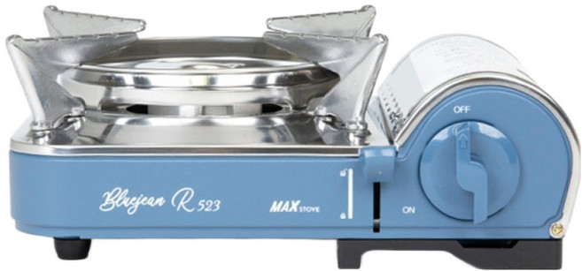 Maxsun Max 便攜式迷你瓦斯爐 R523, 1個, 藍色牛仔