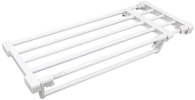 HEIAN SHINDO 平安伸銅 全功能伸縮置物掛架 承重30kg NTL-60 層架款, 白色, 1個