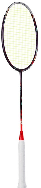 kawasaki 川崎 羽球 YUJIAN GALAXY, 1個, 灰色 + 紫色(球拍), 螢光黃(拍線)