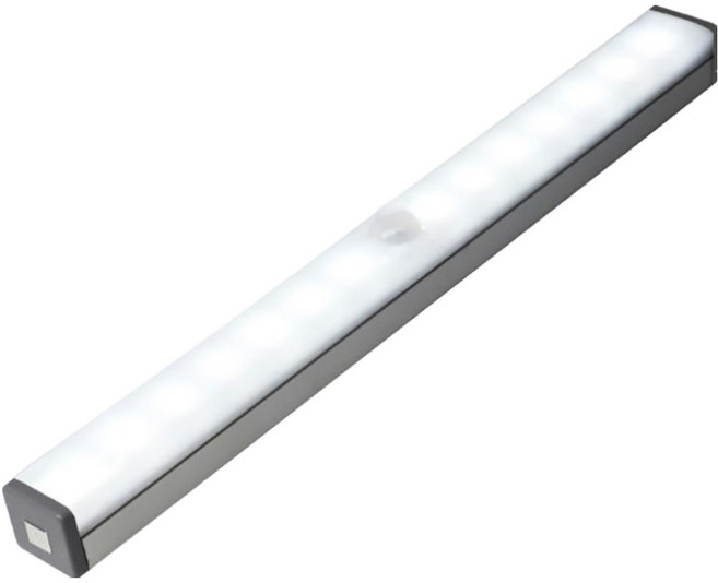 小麥購物 USB智能LED磁吸感應床頭照明衣櫃夜燈 L902 150mm 黃光, 1個