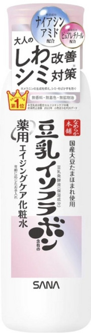 SANA 莎娜 豆乳美肌緊緻潤澤亮白化妝水, 1瓶, 200ml