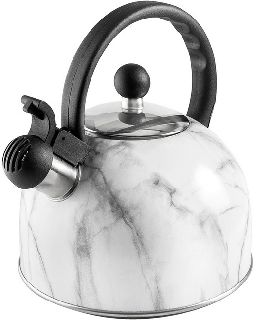 ibili 不鏽鋼笛音壺, 1個, 大理石, 2.5L