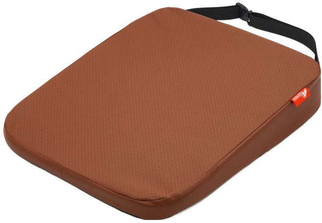 ACEPEED ACEPEED 車用高度調節坐墊 6cm, 1個, 皮革棕色