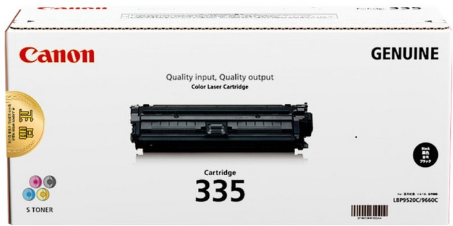 Canon 佳能 碳粉匣 CRG-335B, 黑色, 1個