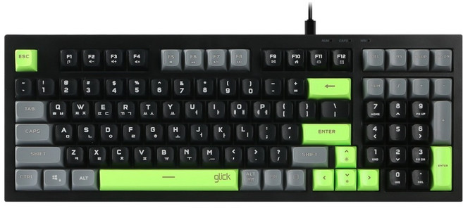 g-clicker Officepro Silence M RGB 全潤滑 靜音 98鍵 有線鍵盤, OPK50, Poker CR2, 製造商軸