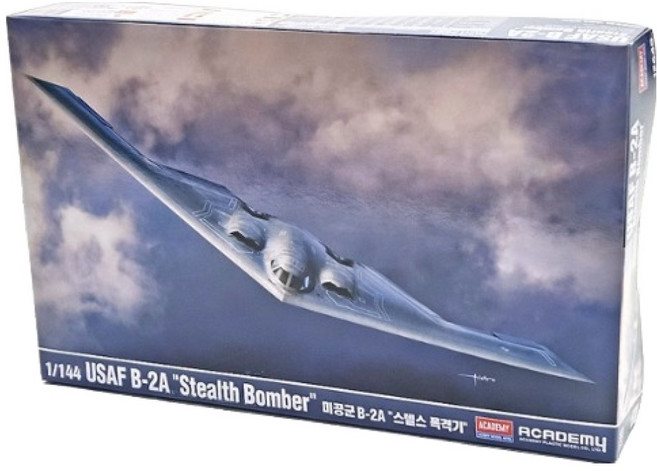 ACADEMY HOBBY MODEL KITS 1/144 12645 美國空軍 B-2A 匿蹤轟炸機 12645, 1個