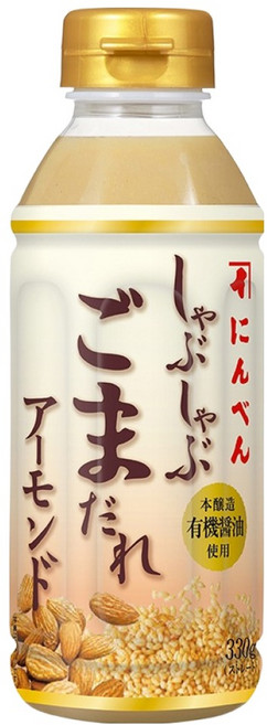 NINBEN 涮涮鍋 高美多來 杏仁 芝麻 奶油醬, 1個, 330g
