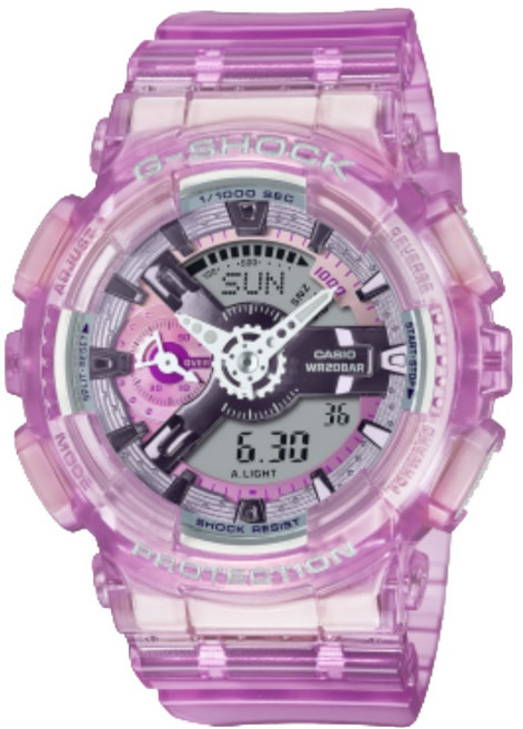 CASIO 卡西歐 G-SHOCK WOMEN 女款系列手錶 GMA-S110VW-4A 45mm