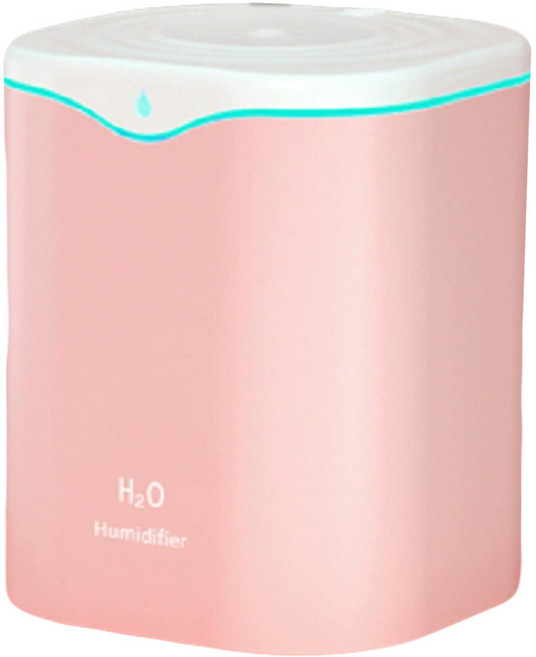HONDONI 單頭噴霧空氣加濕薰香水氧機 2L, H1Q-PK, 櫻花粉