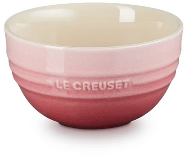 LE CREUSET 瓷器韓式飯碗 350ml, 櫻花粉, 1個