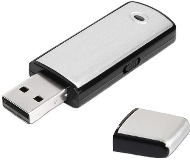 勝利者 隨身碟/數位錄音筆 8GB, K50, 黑銀色