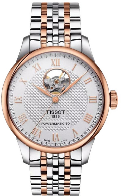 TISSOT 天梭 Le Locle開芯鏤空機械錶 39mm