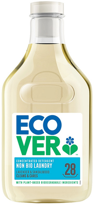 ECOVER 宜珂 薰衣草 + 檀香木 濃縮洗衣精, 1L, 1瓶
