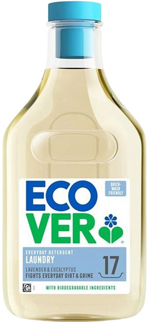 ECOVER 宜珂 洗衣精 薰衣草&尤加利, 1個, 1.5L