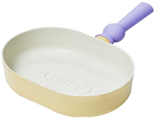BetterFinger IH電磁爐適用炊具烤盤, 1個, 24cm