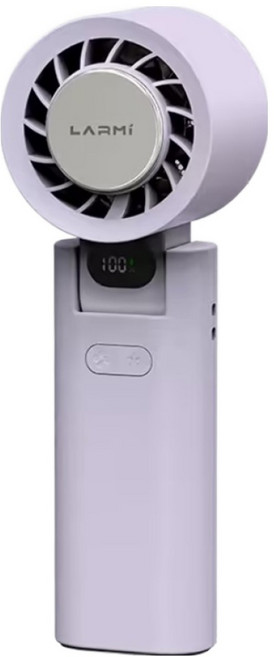 LARMi 樂米 手持高速製冷風扇, LMF08, 紫色