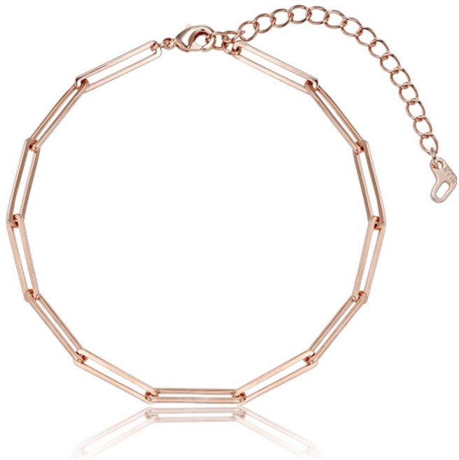 Elle Accessories 女性纖細夾扣鍊式手鍊 ELBRBB106