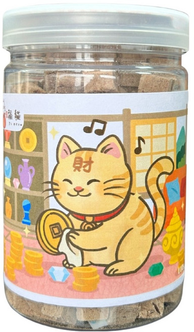 Fu Meow 大吉福貓 天然凍乾, 110g, 1個, 牛肝