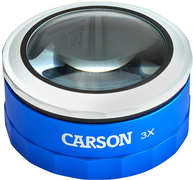 CARSON 卡薾紳 LED杯式伸縮放大鏡 3 x, 1個