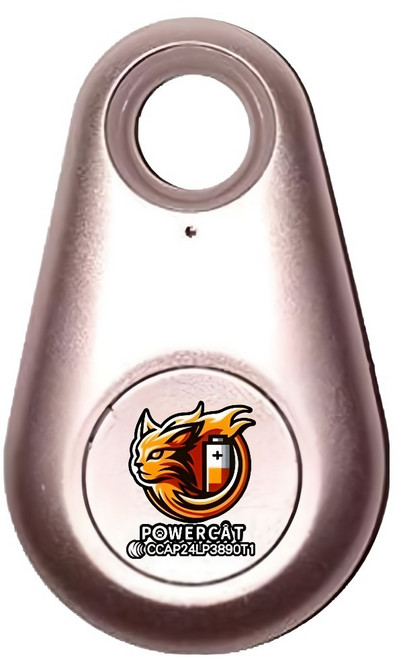 POWERCAT 寶護者 藍牙防丟器 附電池, 水滴玫瑰金, 1個