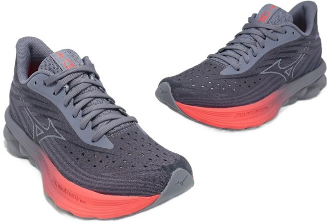 MIZUNO 美津濃 女款 WAVE SKYRISE 6 運動鞋 2E J1GD250971