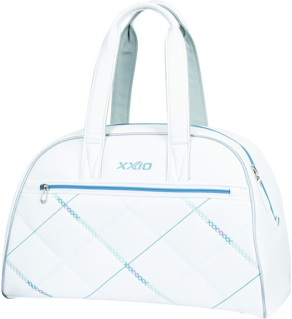 XXIO 女款Elegance絎縫高爾夫波士頓包 GGB-X162W, 白色