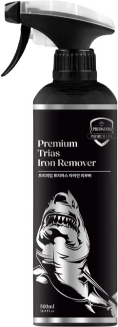 BLACK SHARK 頂級 Trias 質感鐵粉去除劑, 1個, 500ml