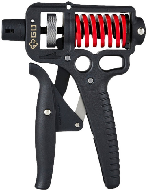 GD GRIP ULTRA70 握力器 44~154lbs, 1個, 黑色