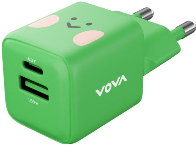 Vova LINE FRIENDS 25W PD GaN 多埠超高速充電器, 1個, minini lenini