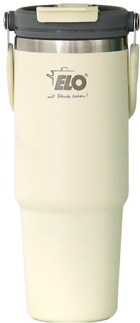 ELO Peak Mega 隨行杯, 燕麥米色, 1個, 900ml