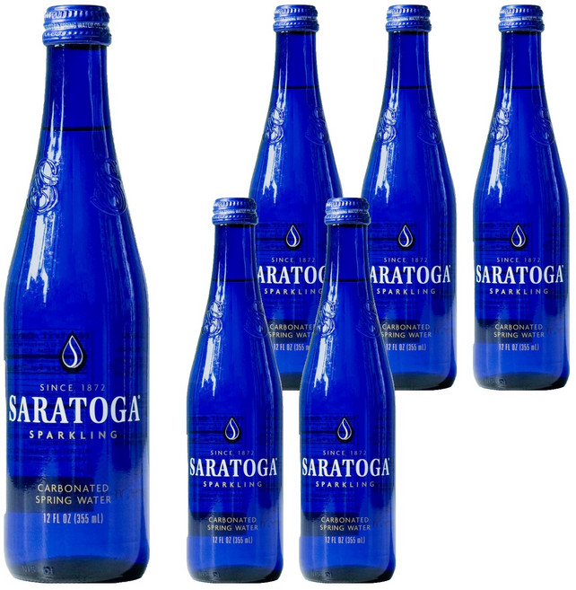 SARATOGA 氣泡水, 355ml, 6個