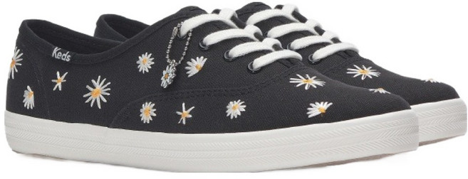 Keds 女款 CHAMPION CANVAS DAISY EMBROIDERY 運動休閒鞋 WF68577